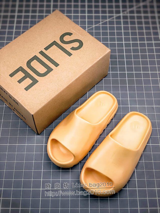 Adidas男女椰子鞋 阿迪達斯Resin椰子拖鞋 Adidas Kanye West x Yeezy Slide  xhn1611